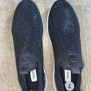 Sparkly Nine West Slip Ons 💫